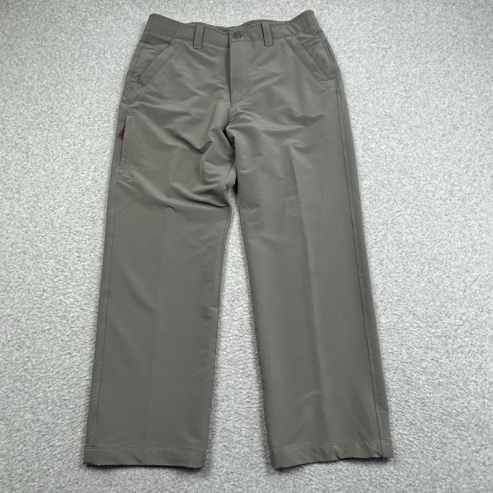 Ascend‎ Performance Utility Pants Mens 34x30 Bass Pro Shops Gray Fishing Outdoor